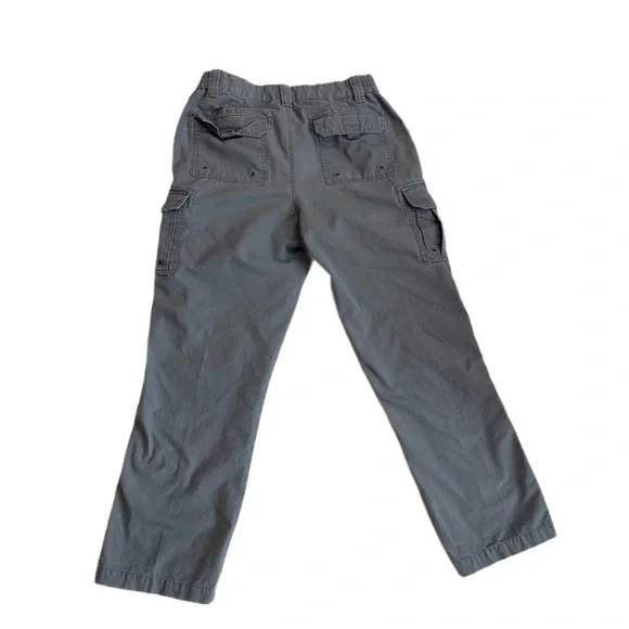 REDHEAD ~ Men’s Straight Leg Gray Cargo Utility Pants w/Zipper Fly size 33 x 32 - Picture 7 of 8